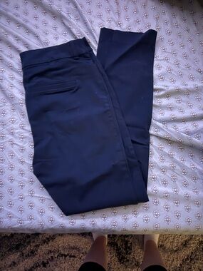 Old Navy Women's Navy Dress Trousers pixie